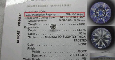 编码与钻石腰部的编码是一致的