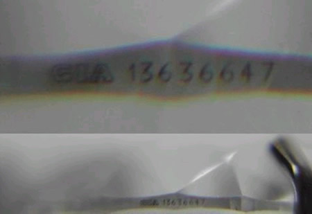 编码与钻石腰部的编码是一致的