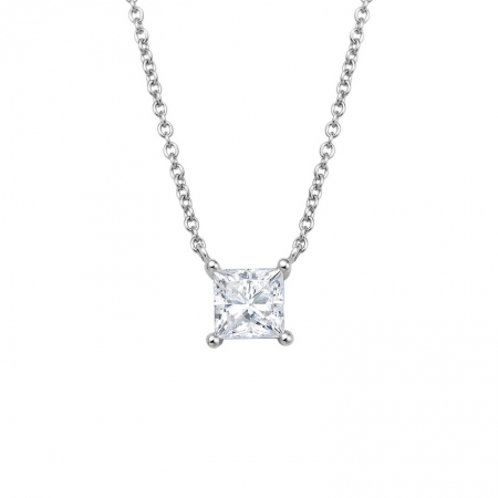 昔日情怀－公主方钻石项链