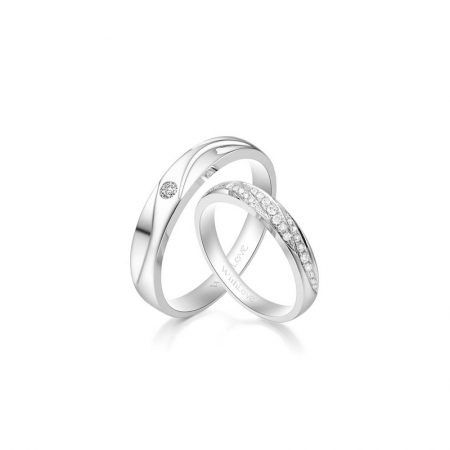 情意缠绵－钻石对戒