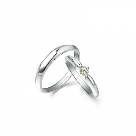 天作之合－钻石对戒